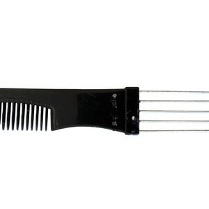 Scrunchie Black Hair Pick Comb Styling Tool for Textured Hair Stylists Comb Pick